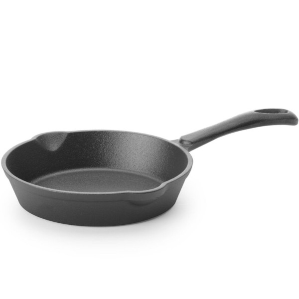 Patelnia Żeliwna Uniwersalna śr. 165 mm x 35 mm do Smażenia i Gotowania