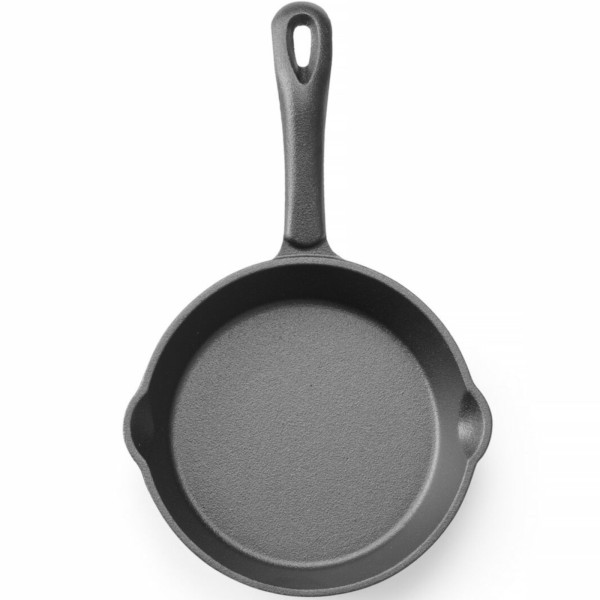 Patelnia Żeliwna Uniwersalna śr. 165 mm x 35 mm do Smażenia i Gotowania