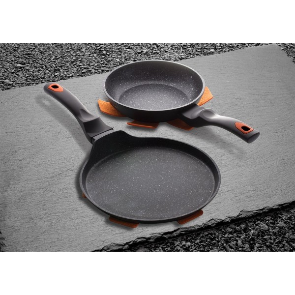 Patelnia Berlinger Haus BH-1793 granit diamond 28 cm do smażenia i duszenia