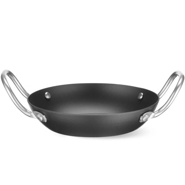 Patelnia uniwersalna Stal Węglowa śr. 144 mm do serwowania i smażenia