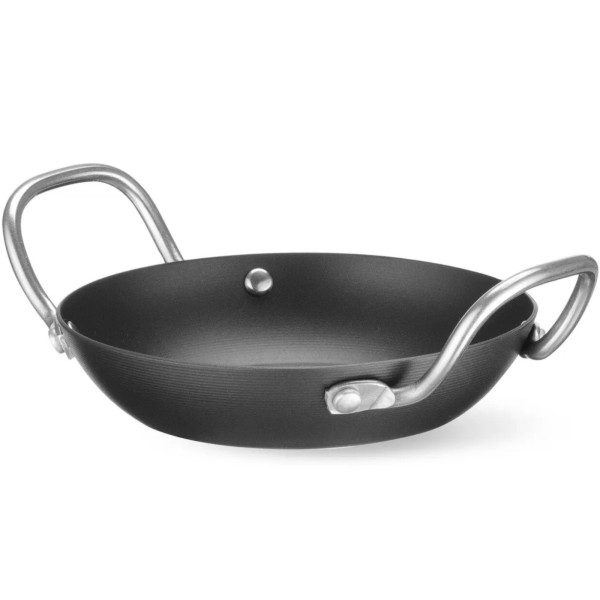 Patelnia uniwersalna Stal Węglowa śr. 144 mm do serwowania i smażenia