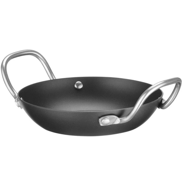 Patelnia uniwersalna Stal Węglowa śr. 144 mm do serwowania i smażenia