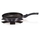 Patelnia granitowa Berlinger Haus Metallic Line Carbon Pro 30cm do smażenia