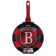 Patelnia granitowa Berlinger Haus Metallic Line Red 28 cm do smażenia i gotowania
