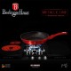 Patelnia granitowa Berlinger Haus Metallic Line Red 28 cm do smażenia i gotowania