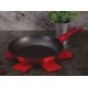 Patelnia granitowa Berlinger Haus Metallic Line Red 28 cm do smażenia i gotowania