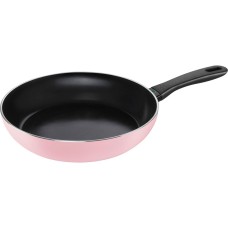 Patelnia tradycyjna Ballarini Caprera 28 cm saute różowa do smażenia