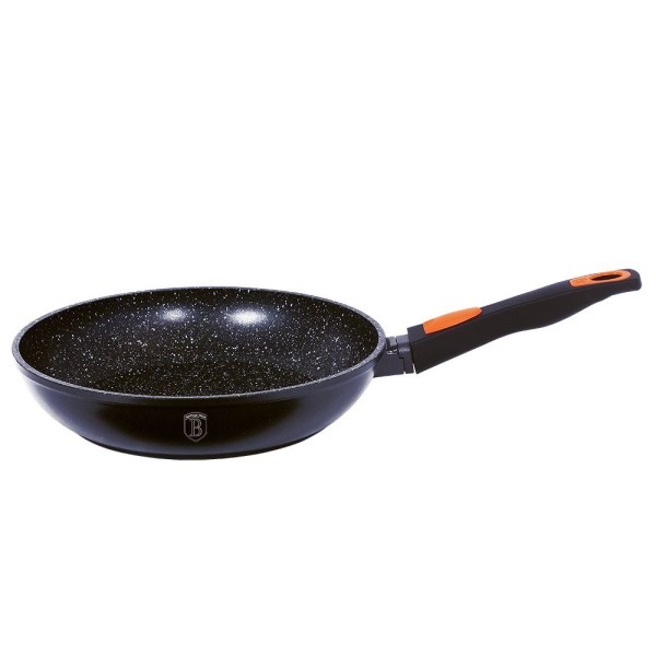 Patelnia granitowa Berlinger Haus Granit Diamond BH-1102, 24 cm do smażenia zdrowych posiłków