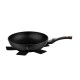 Patelnia granitowa Berlinger Haus Black Rose BH-1638-N 28 cm do smażenia i duszenia potraw w domu