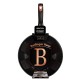 Patelnia granitowa Berlinger Haus Black Rose BH-1638-N 28 cm do smażenia i duszenia potraw w domu