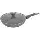 Patelnia granitowa Klausberg Marmo Grey KB-7318 28 cm do smażenia i przyrządzania potraw