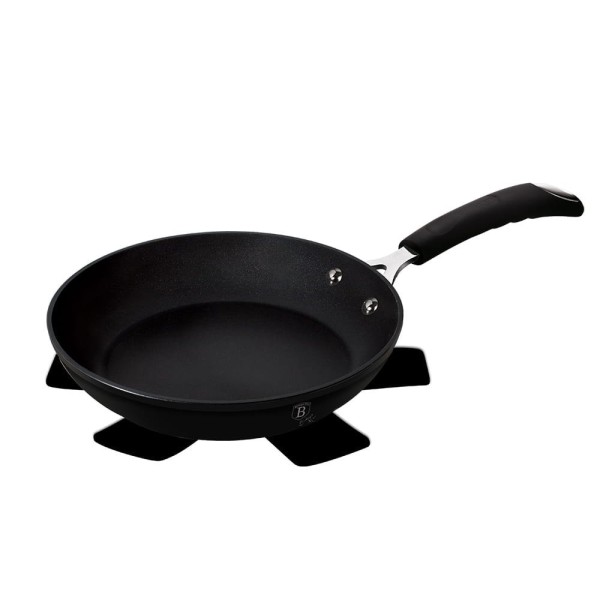 Patelnia tytanowa Berlinger Haus Black Professional Line BH-6118 30cm do smażenia i gotowania