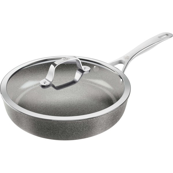 Patelnia tradycyjna Ballarini Salina Ceramic sauté 28 cm z pokrywką