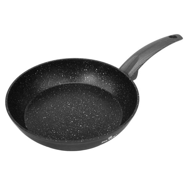 Patelnia Zilner ZL-564 26cm z powłoką marmurową i dnem full induction do smażenia bez przywierania