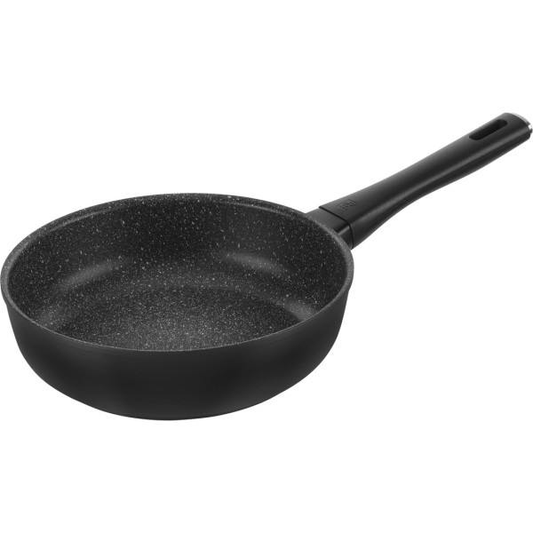 Patelnia głęboka Zwilling Marquina Plus 24 cm z powłoką Duraslide Granite do smażenia i duszenia