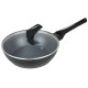 Patelnia głęboka Klausberg KB-7691 z powłoką marmurową non-stick 24 cm do smażenia i duszenia