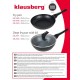 Patelnia głęboka Klausberg KB-7691 z powłoką marmurową non-stick 24 cm do smażenia i duszenia