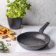 Patelnia Klausberg KB-7664 z powłoką marmurową 24cm idealna do smażenia codziennych dań