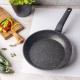 Patelnia Klausberg KB-7664 z powłoką marmurową 24cm idealna do smażenia codziennych dań