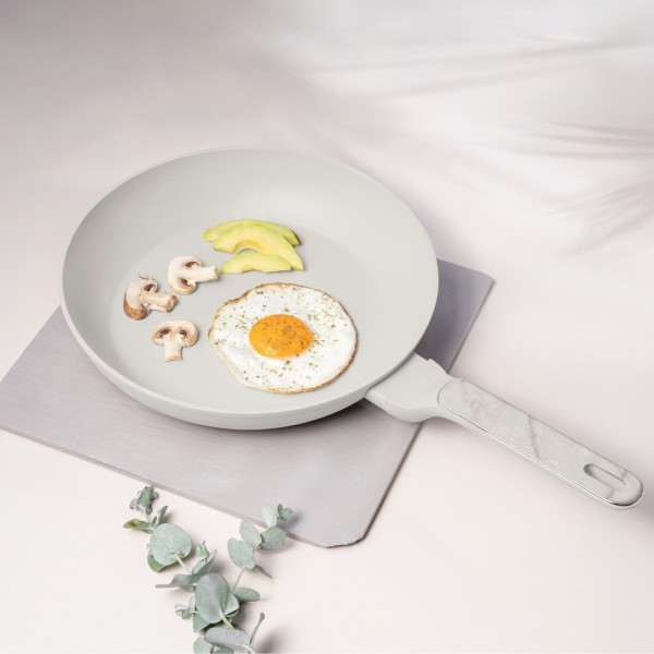 Пательня традиційна BerlingerHaus Sahara Marble BH-8385, 28 см для смаження дома