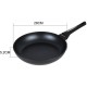 Patelnia Klausberg KB-7690 z powłoką marmurową non-stick 28 cm do smażenia bez przywierania