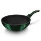 Patelnia granitowa Berlinger Haus Metallic Line Emerald 28 cm do smażenia i duszenia