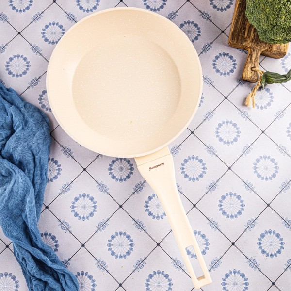 Пательня Klausberg KB-7989, мармурове покриття 24 см — для смаження на плиті та безпечного щоденного використання