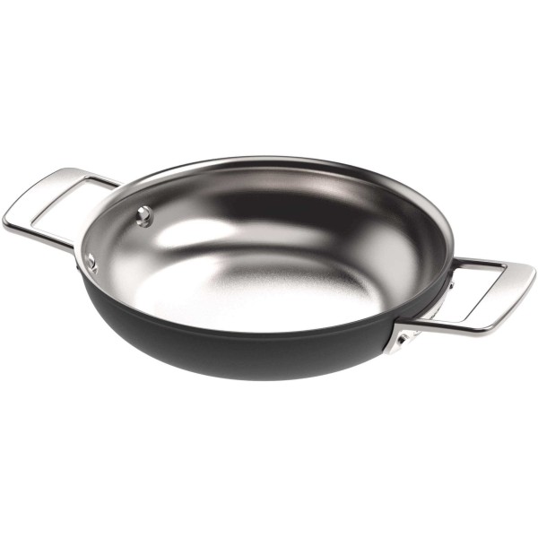 Patelnia tradycyjna Demeyere Black 5 20 cm płytka 2H