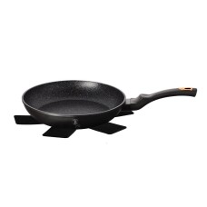 Patelnia granitowa Berlinger Haus Black Rose BH-1635-N 28 cm do smażenia i duszenia