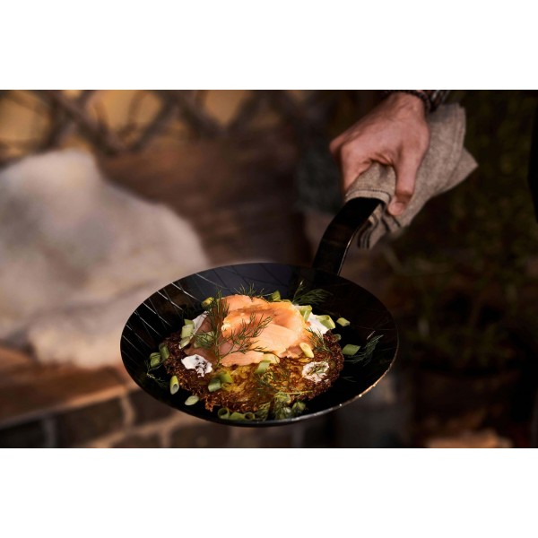 Patelnia żelazna Zwilling Forge 28 cm do smażenia i duszenia