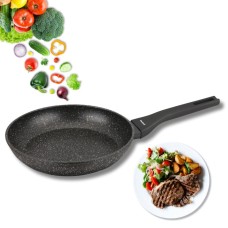 Сковорода Klausberg KB-7988, мармурове покриття 24 см — для смаження на плиті, щоденне приготування