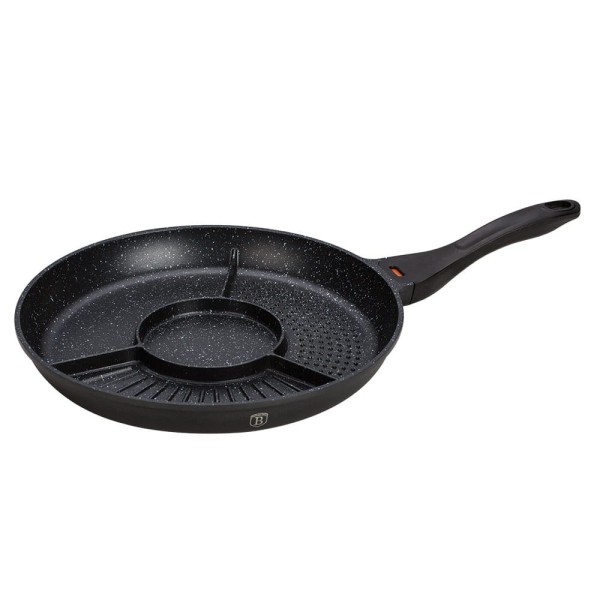 Patelnia wielofunkcyjna Berlinger Haus Granit Diamond 32 cm BH-1462 do smażenia i duszenia