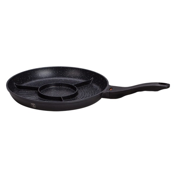 Patelnia wielofunkcyjna Berlinger Haus Granit Diamond 32 cm BH-1462 do smażenia i duszenia