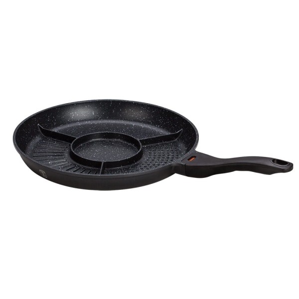 Patelnia wielofunkcyjna Berlinger Haus Granit Diamond 32 cm BH-1462 do smażenia i duszenia