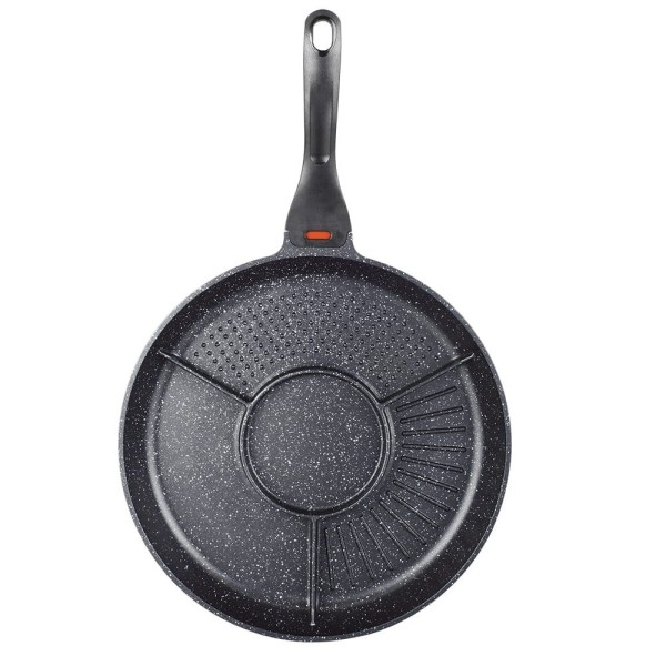 Patelnia wielofunkcyjna Berlinger Haus Granit Diamond 32 cm BH-1462 do smażenia i duszenia