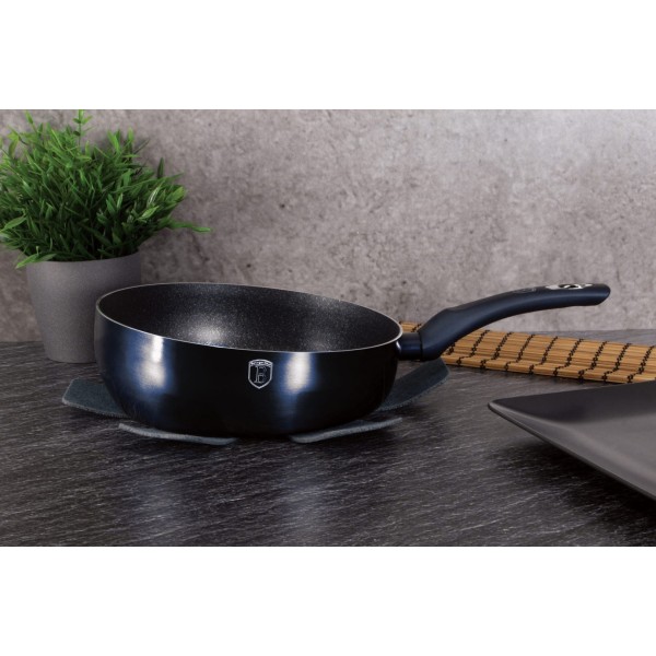 Patelnia głęboka Berlinger Haus Chef Flip 26cm Aquamarine do smażenia i duszenia