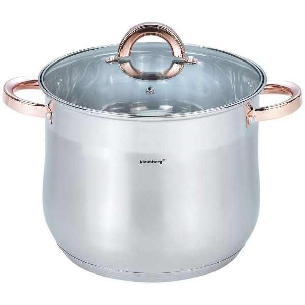 Garnek Gastronomiczny Klausberg KB-7793 Rose Gold 8.6L 24cm do profesjonalnego gotowania