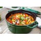 Гарячий чавунний казан STAUB La Cocotte 2.2 л, зелений для смачних тушкованих страв