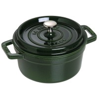 Гарячий чавунний казан STAUB La Cocotte 2.2 л, зелений для смачних тушкованих страв