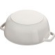 Гарний традиційний чавунний круглий каструля Staub Special Cocotte 3.6 л, кольору трюфеля для смачних і здорових страв