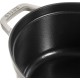 Каструля традиційна Staub La Cocotte овальна 5.5 л, чавунна, колір трюфелевий для готування