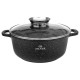 Garnek Zilner ZL-9006 Marmurowy 5.5L 26cm do gotowania i duszenia potraw