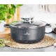 Garnek Zilner ZL-9006 Marmurowy 5.5L 26cm do gotowania i duszenia potraw