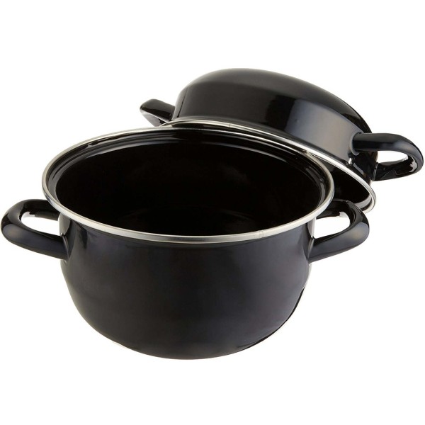 Garnek tradycyjny Hendi 625057 z pokrywką 3,5 l do gotowania muli