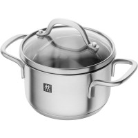 Garnek niski Zwilling Pico 800 ml z pokrywką do gotowania i podgrzewania