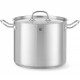 Garnek tradycyjny Hendi 837306 Kitchen Line 9 l wysoki z pokrywką do gotowania