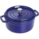 Garnek żeliwny Staub La Cocotte 3,8 l niebieski – idealny do duszenia i pieczenia