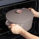 Garnek żeliwny Berlinger Haus Strong Mold BH-6525 4,35L 24cm idealny do duszenia i gotowania wolno