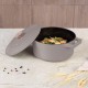 Garnek żeliwny Berlinger Haus Strong Mold BH-6525 4,35L 24cm idealny do duszenia i gotowania wolno