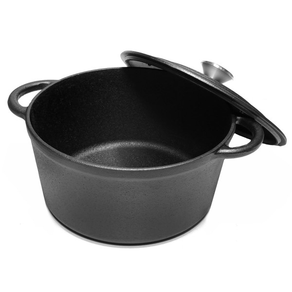 Гарник, Krisberg KS-2551, Żeliwny 2.4 л 22 см — для готування на плиті та духовці